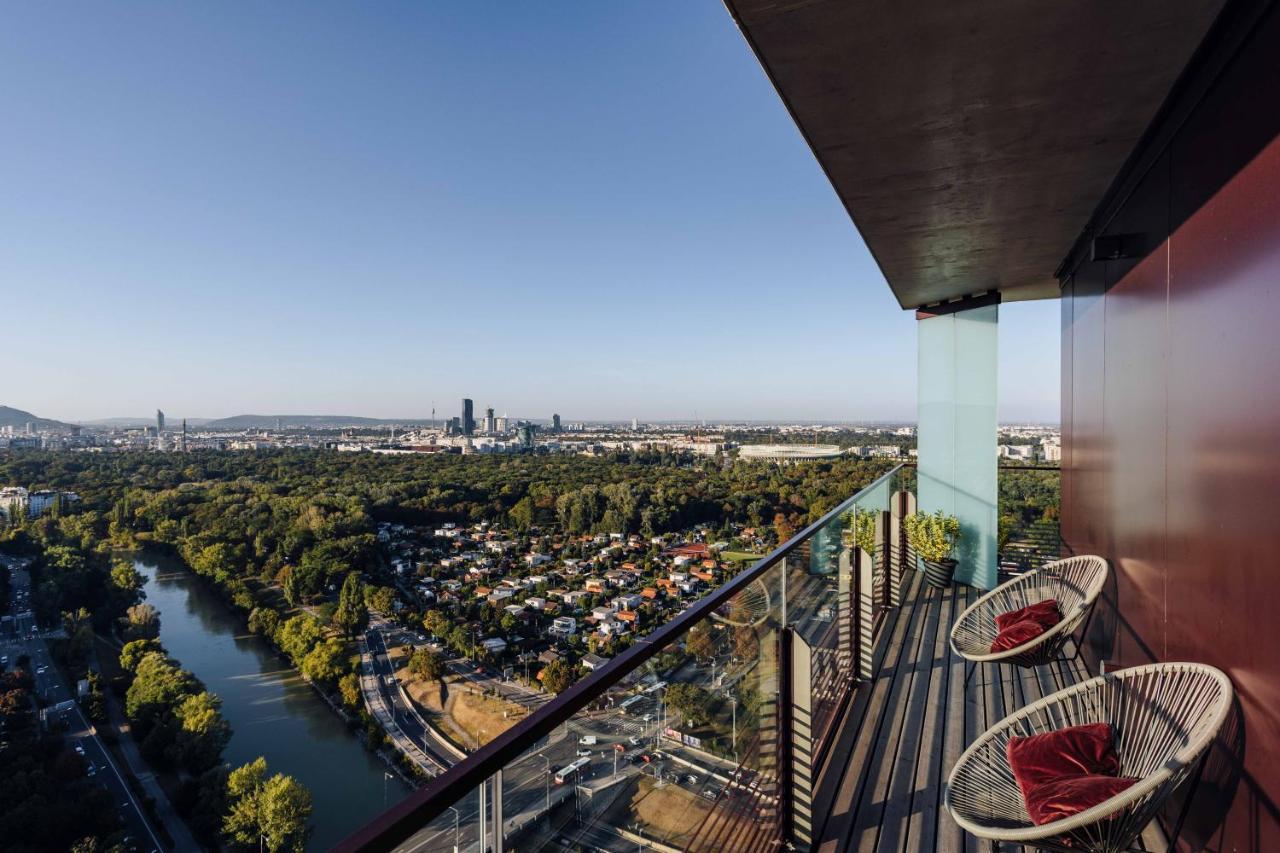 Design Apartment With Amazing View Over Vienna 2 Dış mekan fotoğraf