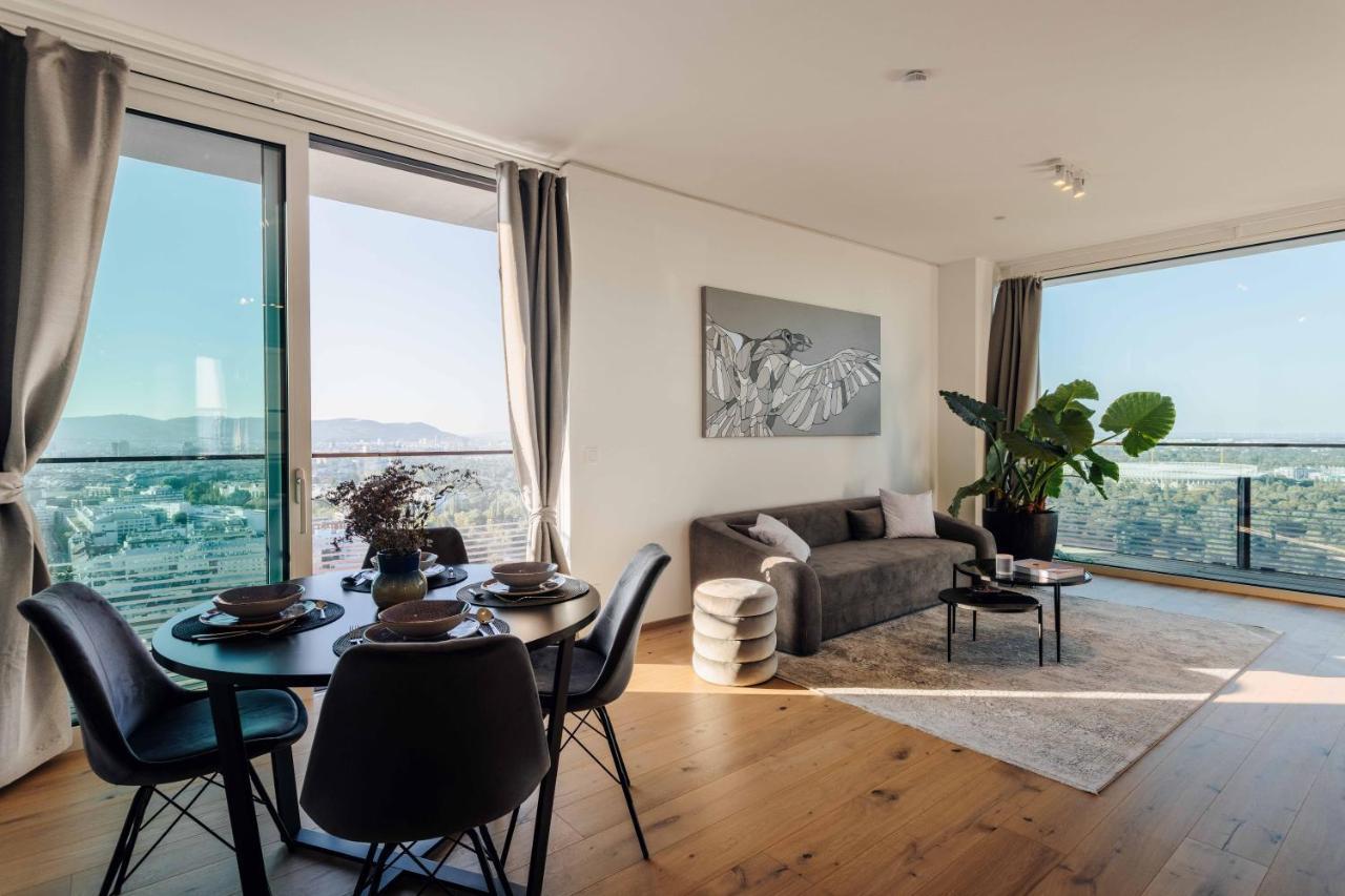 Design Apartment With Amazing View Over Vienna 2 Dış mekan fotoğraf