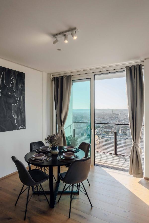 Design Apartment With Amazing View Over Vienna 2 Dış mekan fotoğraf
